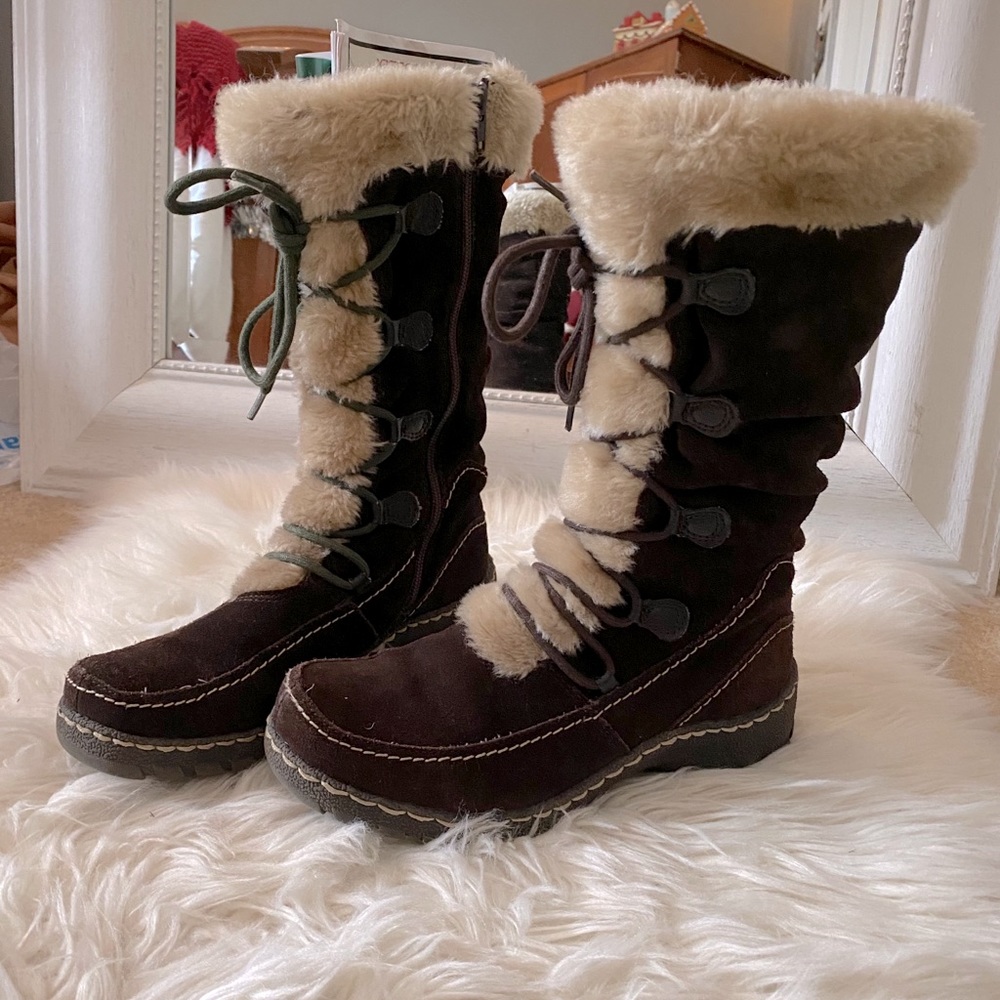 Eskimo Fluffy Snow Boots